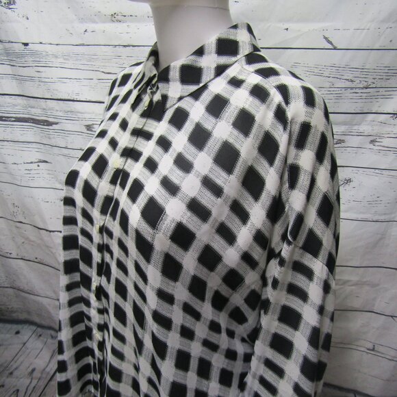 A.N.A. High Low Button Down Shirt - Picture 5 of 12